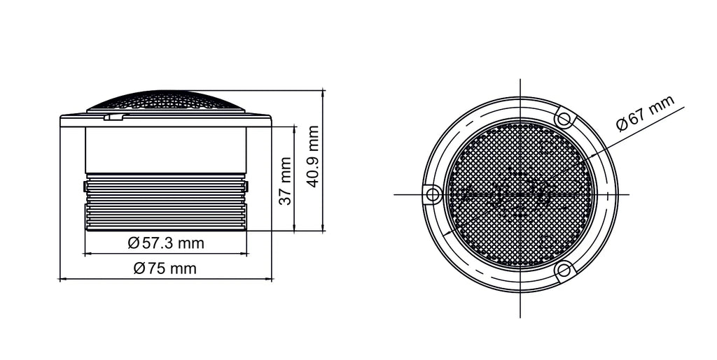 Hannibal TH-25G | Tweeters (Pair)